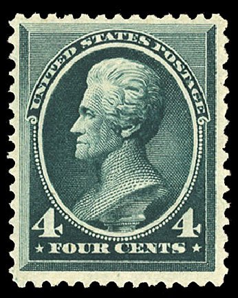 Cost of US Stamps Scott #211: 4c 1883 Jackson. Cherrystone Auctions, Sep 2010, Sale 201009, Lot 74