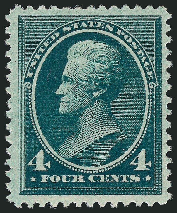 Values of US Stamps Scott #211 - 4c 1883 Jackson. Robert Siegel Auction Galleries, Oct 2010, Sale 997, Lot 5635