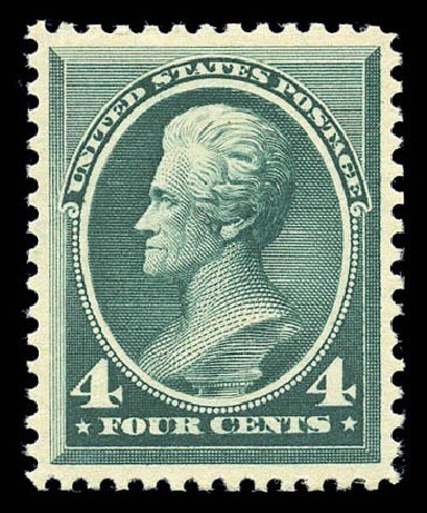 Price of US Stamp Scott Cat. #211 - 4c 1883 Jackson. Matthew Bennett International, Sep 2010, Sale 332, Lot 2032