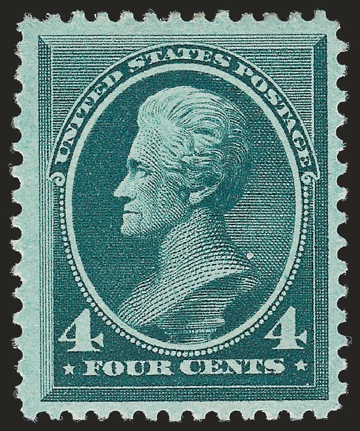 Prices of US Stamps Scott Cat. #211 - 1883 4c Jackson. Robert Siegel Auction Galleries, Jun 2009, Sale 975, Lot 1442