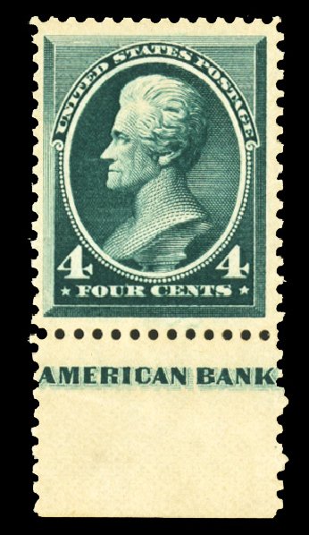 Prices of US Stamp Scott Catalogue # 211 - 1883 4c Jackson. Cherrystone Auctions, Jan 2014, Sale 201401, Lot 13