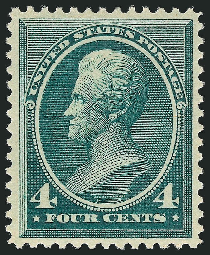 Prices of US Stamps Scott Cat. #211: 4c 1883 Jackson. Robert Siegel Auction Galleries, Dec 2012, Sale 1037, Lot 1763