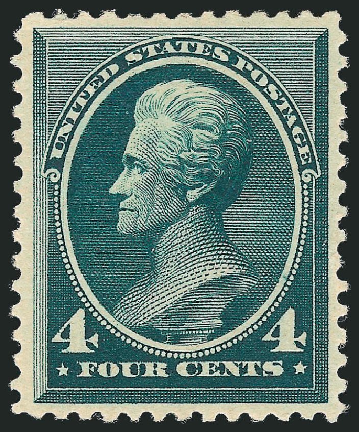 Prices of US Stamp Scott Cat. # 211 - 1883 4c Jackson. Robert Siegel Auction Galleries, Oct 2010, Sale 997, Lot 5633