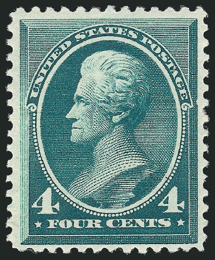 Values of US Stamp Scott Catalog # 211 - 4c 1883 Jackson. Robert Siegel Auction Galleries, Oct 2012, Sale 1033, Lot 4116