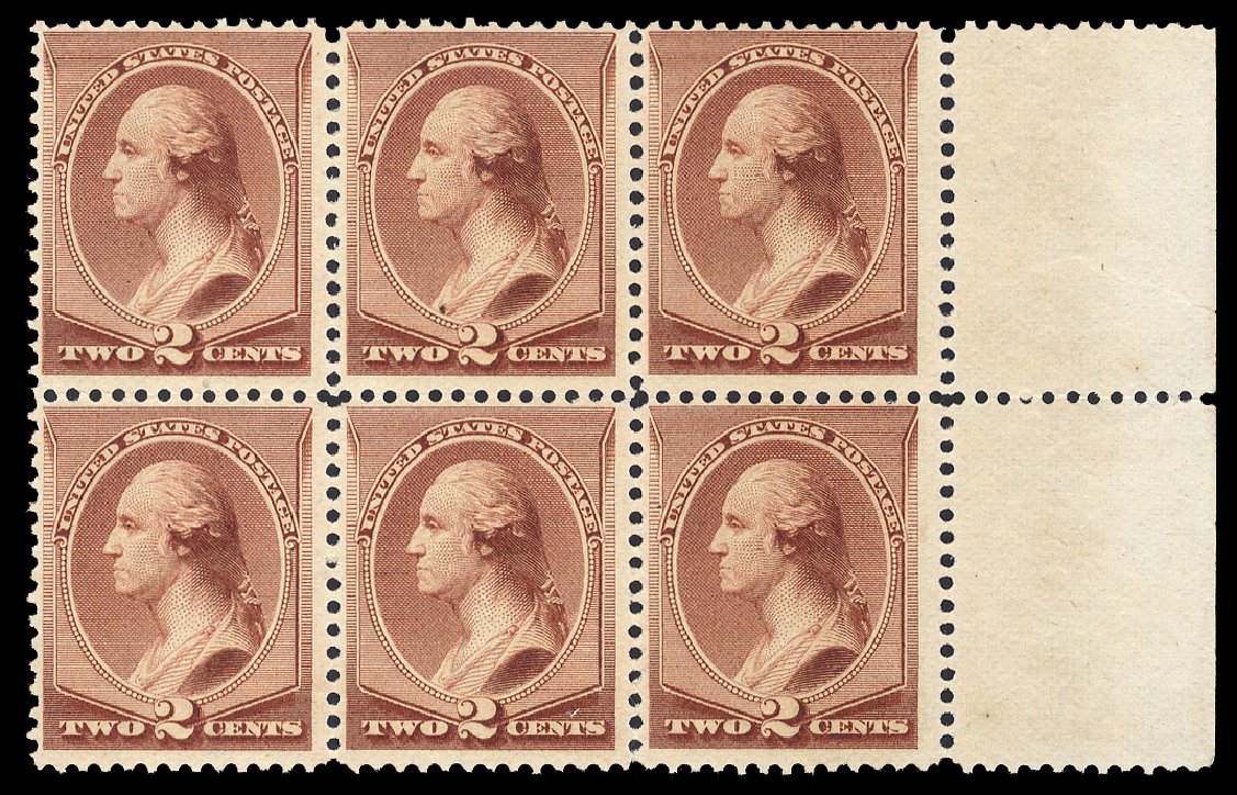 Cost of US Stamps Scott Catalogue # 211B: 2c 1883 Washington Special Printing. Cherrystone Auctions, Jun 2011, Sale 201106, Lot 49