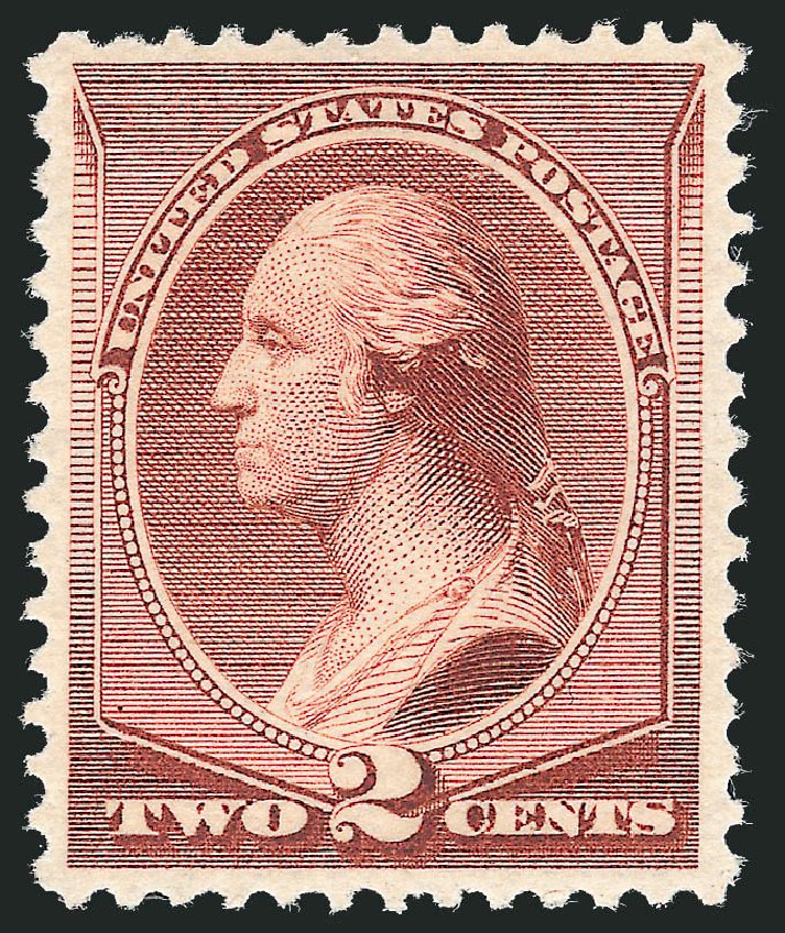 Prices of US Stamps Scott Catalog #211B: 2c 1883 Washington Special Printing. Robert Siegel Auction Galleries, Dec 2012, Sale 1036, Lot 139