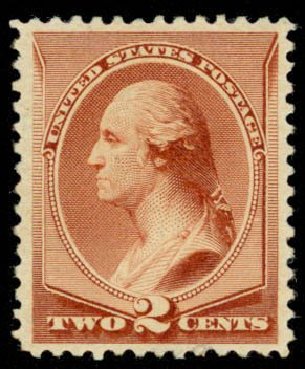 Prices of US Stamp Scott # 211B: 2c 1883 Washington Special Printing. Daniel Kelleher Auctions, Apr 2013, Sale 636, Lot 171