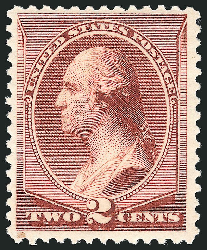 US Stamps Price Scott # 211B: 2c 1883 Washington Special Printing. Robert Siegel Auction Galleries, Oct 2008, Sale 963, Lot 841