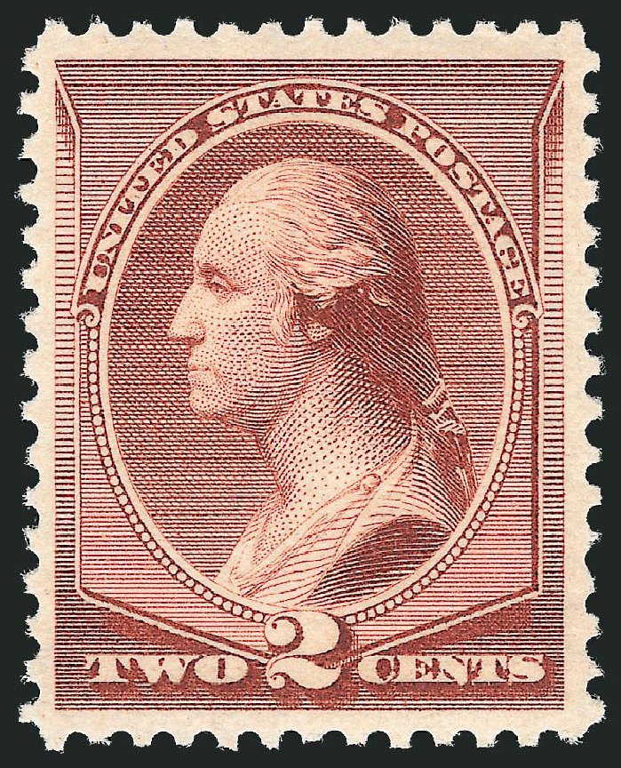 Value of US Stamp Scott Cat. 211B: 1883 2c Washington Special Printing. Robert Siegel Auction Galleries, Nov 2013, Sale 1057, Lot 792
