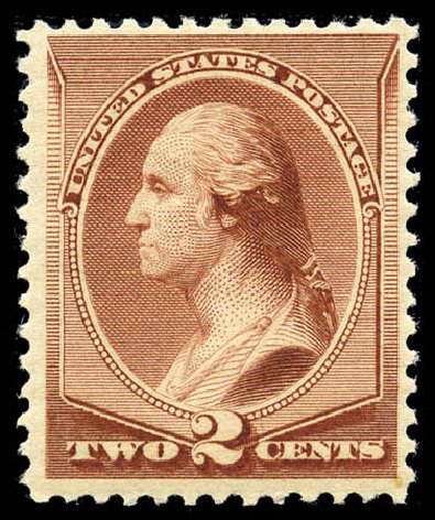 US Stamp Values Scott Catalogue #211B - 2c 1883 Washington Special Printing. Matthew Bennett International, Mar 2012, Sale 344, Lot 4393
