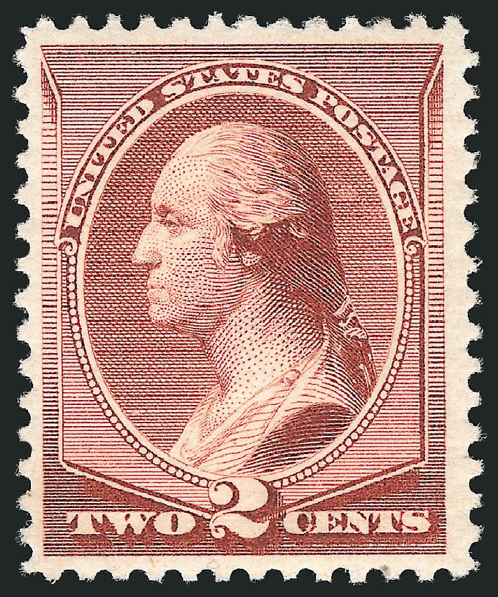 Costs of US Stamp Scott Cat. #211B - 2c 1883 Washington Special Printing. Robert Siegel Auction Galleries, Mar 2012, Sale 1019, Lot 523