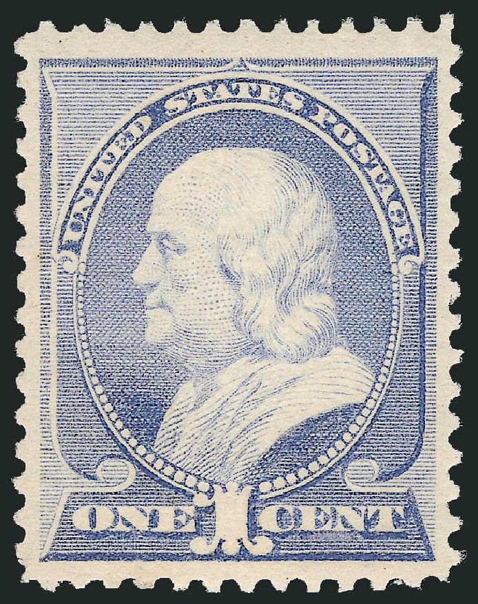 US Stamps Price Scott Catalog #212: 1c 1883 Franklin. Robert Siegel Auction Galleries, Jun 2009, Sale 975, Lot 1443