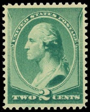Costs of US Stamp Scott Catalogue #213: 2c 1883 Washington. Daniel Kelleher Auctions, Sep 2014, Sale 655, Lot 298