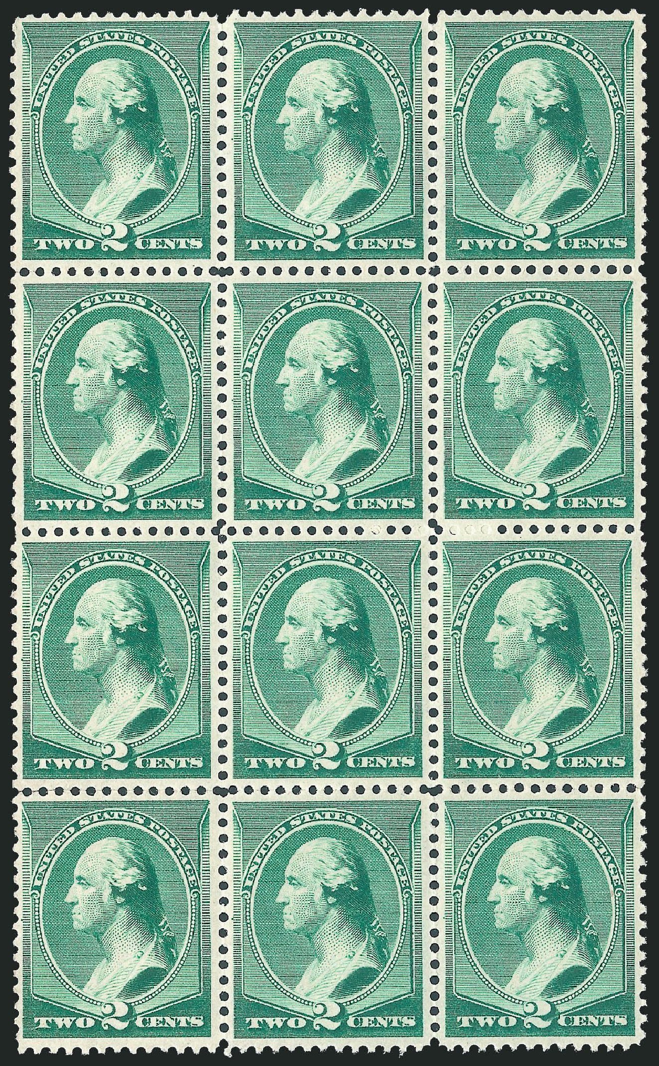 Value of US Stamps Scott Catalog #213 - 2c 1883 Washington. Robert Siegel Auction Galleries, Jul 2013, Sale 1050, Lot 319