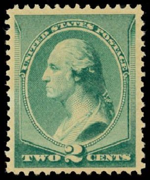 Value of US Stamp Scott Catalog #213: 1883 2c Washington. Daniel Kelleher Auctions, May 2014, Sale 653, Lot 2145