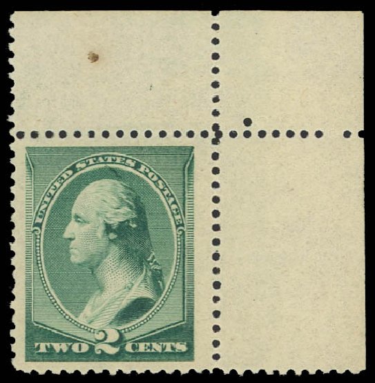 US Stamps Price Scott Catalog #213: 1883 2c Washington. Daniel Kelleher Auctions, Apr 2012, Sale 629, Lot 223