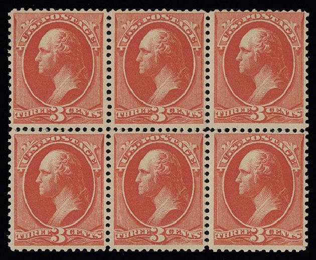 Prices of US Stamp Scott Cat. #214: 3c 1883 Washington. Spink Shreves Galleries, Aug 2013, Sale 144, Lot 177