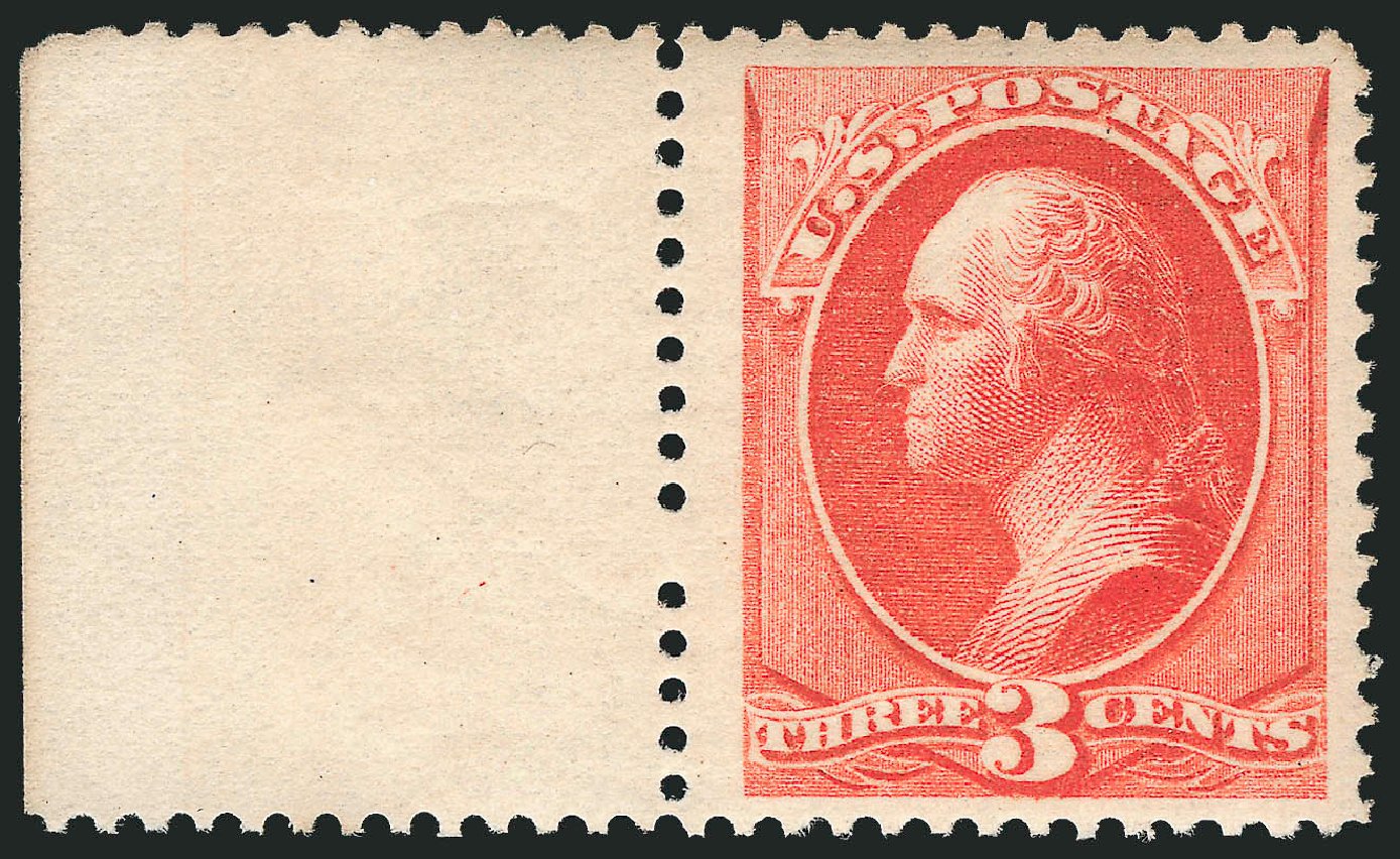 US Stamp Price Scott Catalogue #214: 1883 3c Washington. Robert Siegel Auction Galleries, Mar 2011, Sale 1007, Lot 2378