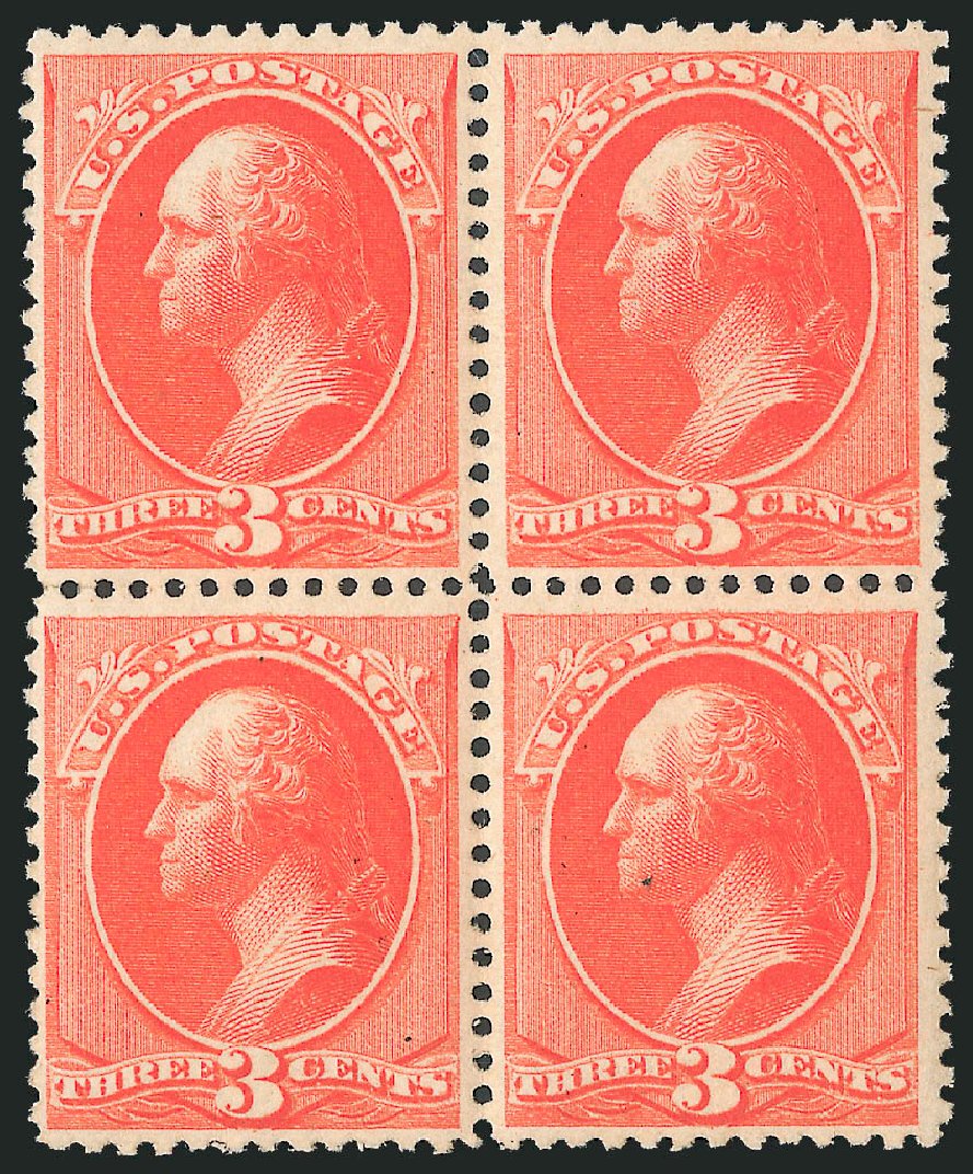 US Stamps Value Scott #214: 3c 1883 Washington. Robert Siegel Auction Galleries, Oct 2011, Sale 1014, Lot 1438