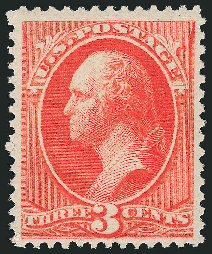 Values of US Stamp Scott Catalog # 214: 3c 1883 Washington. Robert Siegel Auction Galleries, Oct 2010, Sale 997, Lot 5640