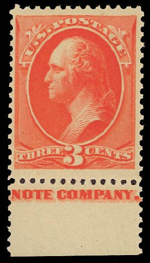 US Stamps Values Scott Catalog #214 - 3c 1883 Washington. Daniel Kelleher Auctions, Aug 2012, Sale 631, Lot 871