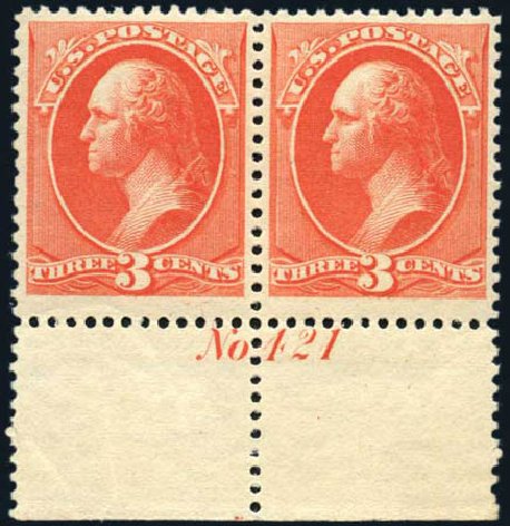 Cost of US Stamp Scott #214: 3c 1883 Washington. Harmer-Schau Auction Galleries, Jun 2008, Sale 78, Lot 1394