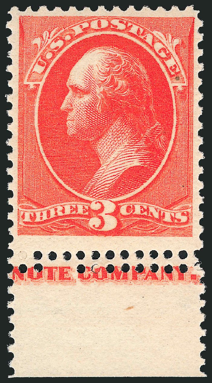 Prices of US Stamp Scott Catalogue #214 - 1883 3c Washington. Robert Siegel Auction Galleries, Oct 2008, Sale 963, Lot 845