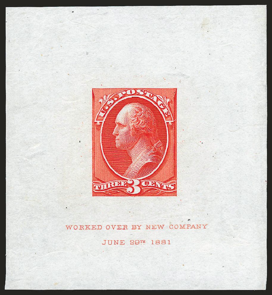 US Stamp Value Scott 214 - 1883 3c Washington. Robert Siegel Auction Galleries, Oct 2008, Sale 963, Lot 722