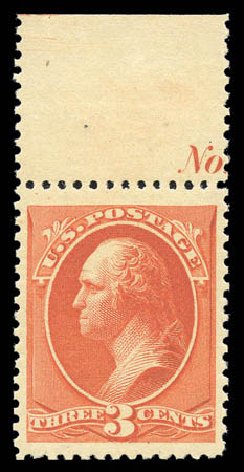 US Stamp Value Scott Catalog #214 - 3c 1883 Washington. Matthew Bennett International, Sep 2010, Sale 333, Lot 3603