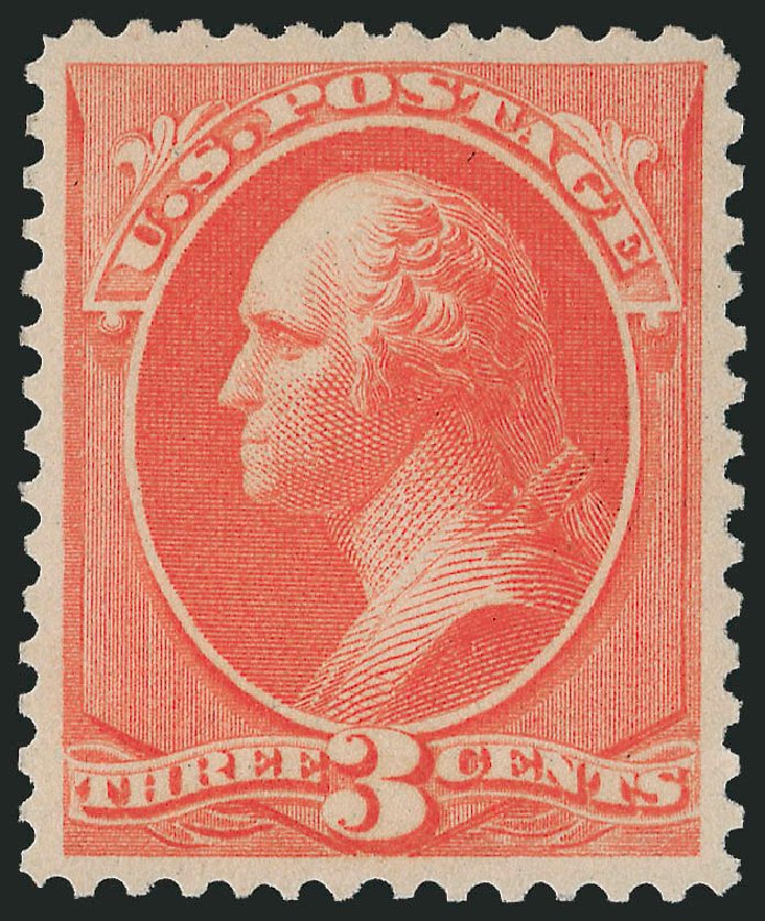 Prices of US Stamp Scott Cat. 214 - 1883 3c Washington. Robert Siegel Auction Galleries, Dec 2009, Sale 978, Lot 1053