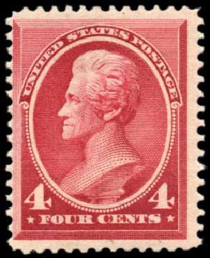 US Stamp Price Scott Cat. # 215 - 4c 1883 Jackson. Harmer-Schau Auction Galleries, Oct 2010, Sale 87, Lot 188