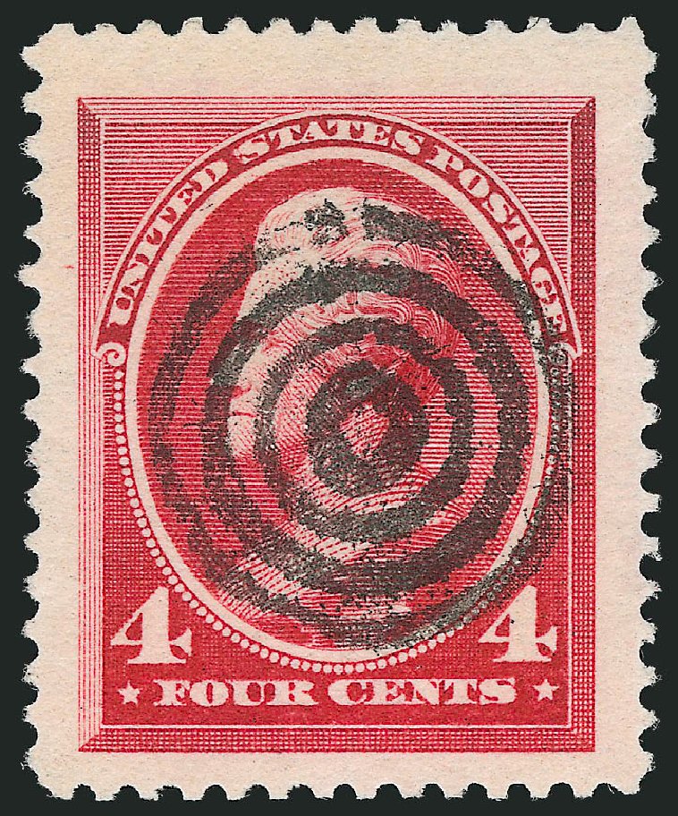 Price of US Stamp Scott #215: 1883 4c Jackson. Robert Siegel Auction Galleries, Nov 2012, Sale 1034, Lot 190