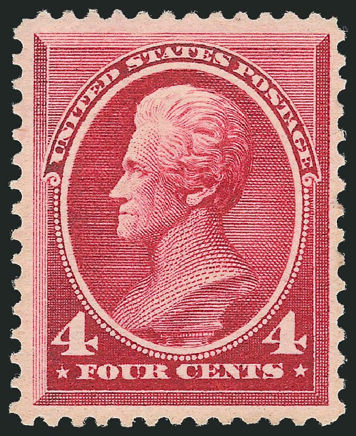 Prices of US Stamps Scott Catalogue 215: 4c 1883 Jackson. Robert Siegel Auction Galleries, Nov 2013, Sale 1061, Lot 3641