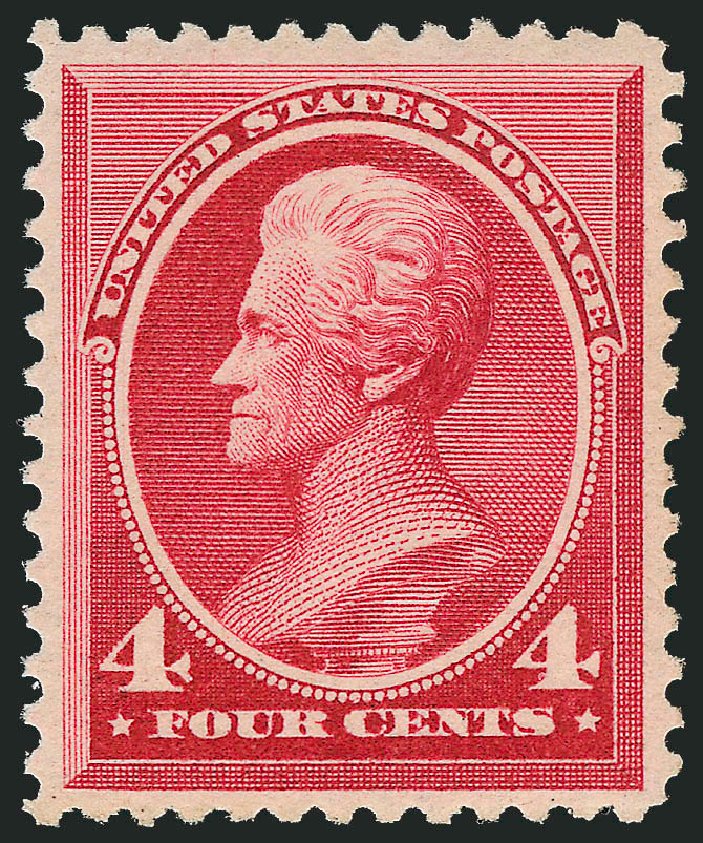 Costs of US Stamps Scott Cat. #215 - 4c 1883 Jackson. Robert Siegel Auction Galleries, Dec 2011, Sale 1017, Lot 594