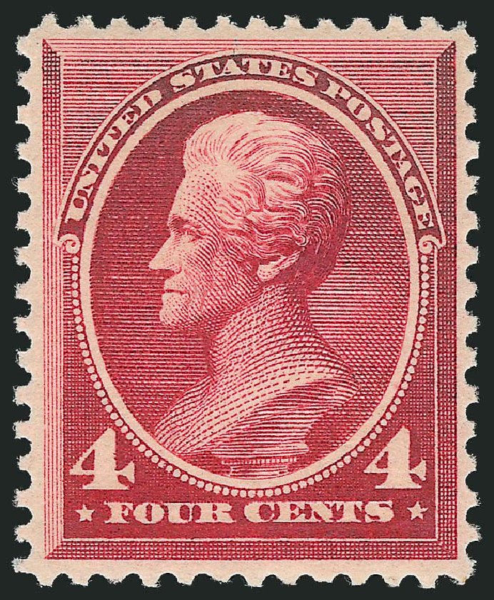 Cost of US Stamp Scott Catalogue # 215: 1883 4c Jackson. Robert Siegel Auction Galleries, Mar 2013, Sale 1040, Lot 1455