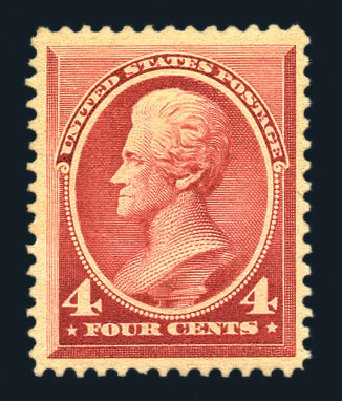 Prices of US Stamps Scott # 215: 4c 1883 Jackson. Harmer-Schau Auction Galleries, Aug 2015, Sale 106, Lot 1602