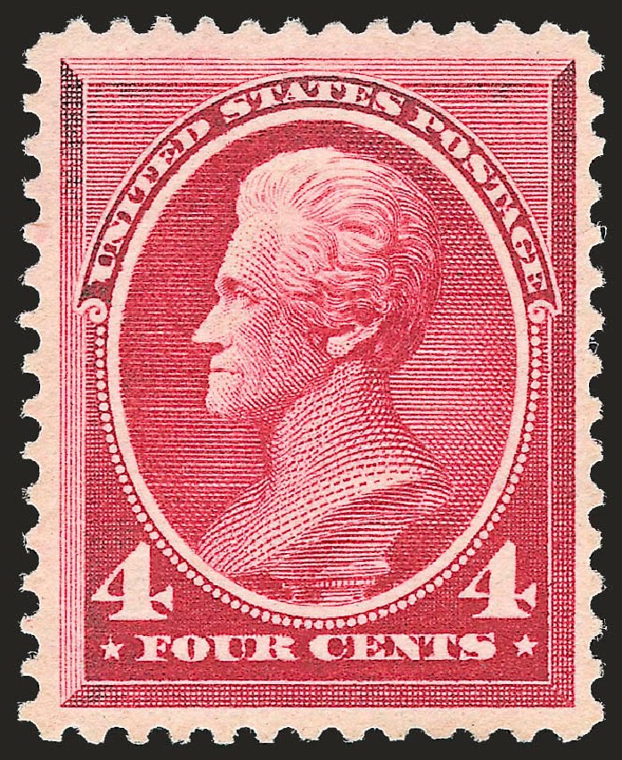Costs of US Stamps Scott Cat. 215: 4c 1883 Jackson. Robert Siegel Auction Galleries, Sep 2009, Sale 976, Lot 1632