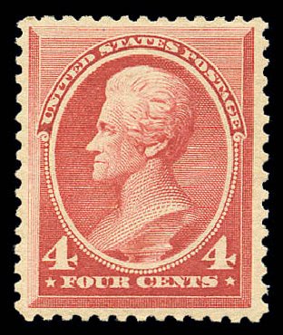Price of US Stamp Scott Catalogue # 215 - 4c 1883 Jackson. Matthew Bennett International, Sep 2010, Sale 333, Lot 3606