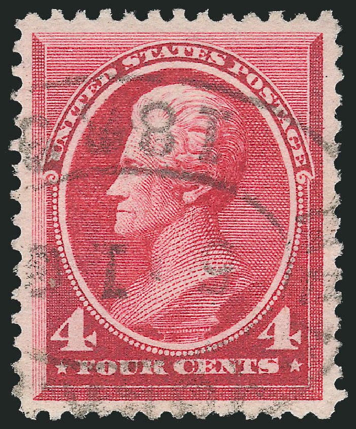 Costs of US Stamp Scott Catalog # 215: 4c 1883 Jackson. Robert Siegel Auction Galleries, Mar 2012, Sale 1019, Lot 526