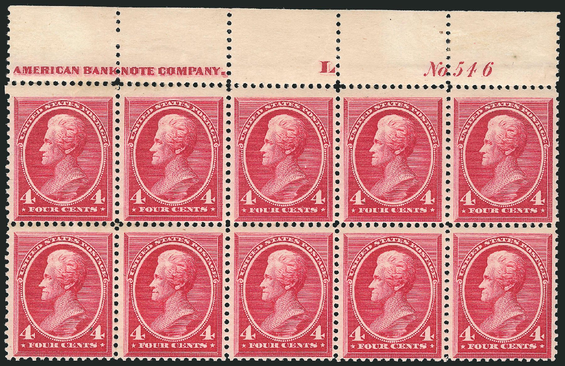 US Stamps Price Scott Catalogue 215: 4c 1883 Jackson. Robert Siegel Auction Galleries, Apr 2015, Sale 1096, Lot 376