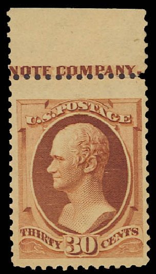 Prices of US Stamp Scott Catalogue # 217 - 30c 1883 Hamilton. Daniel Kelleher Auctions, Jun 2012, Sale 630, Lot 1457