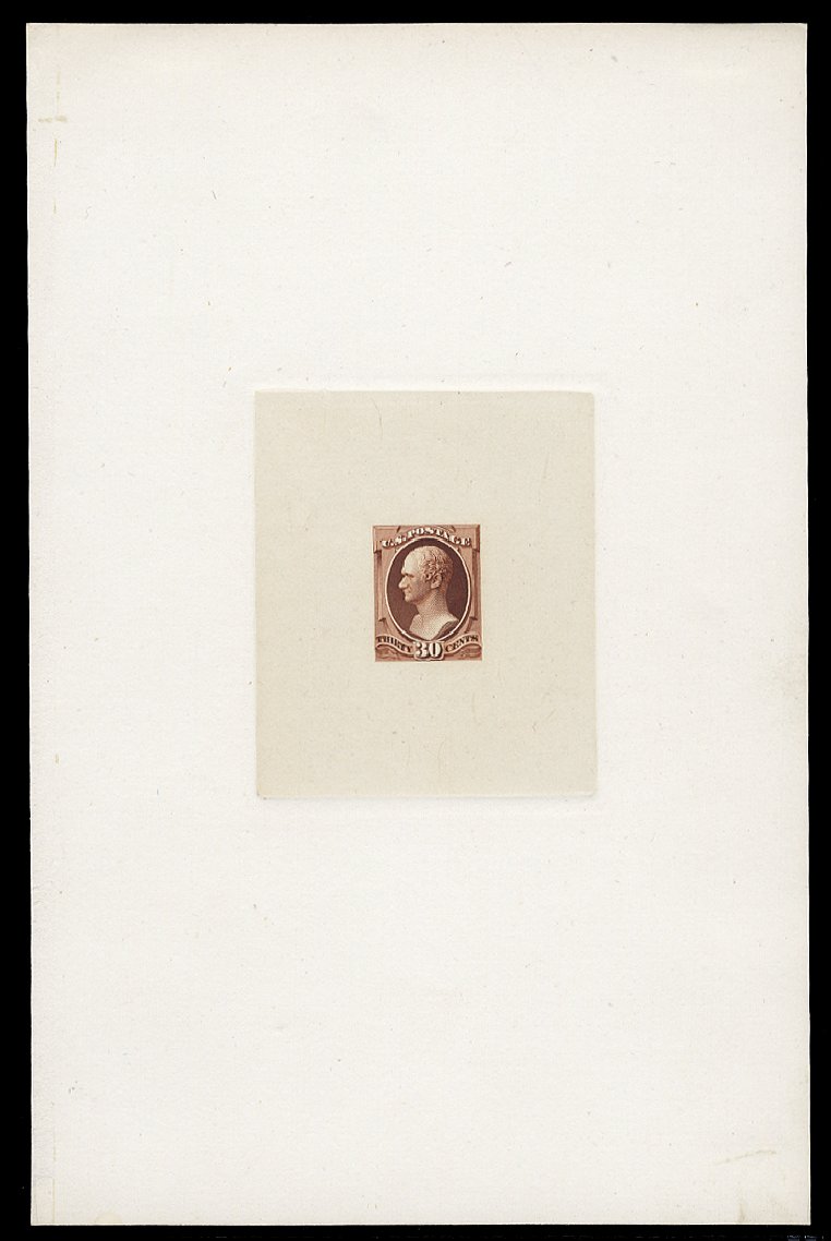 US Stamp Prices Scott 217: 30c 1883 Hamilton. Cherrystone Auctions, Feb 2011, Sale 201102, Lot 65