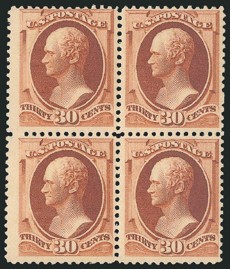 Price of US Stamp Scott #217: 1883 30c Hamilton. Robert Siegel Auction Galleries, Mar 2014, Sale 1067, Lot 1195