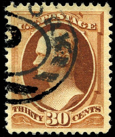 Price of US Stamp Scott Catalog # 217: 30c 1883 Hamilton. Matthew Bennett International, Mar 2012, Sale 344, Lot 4396