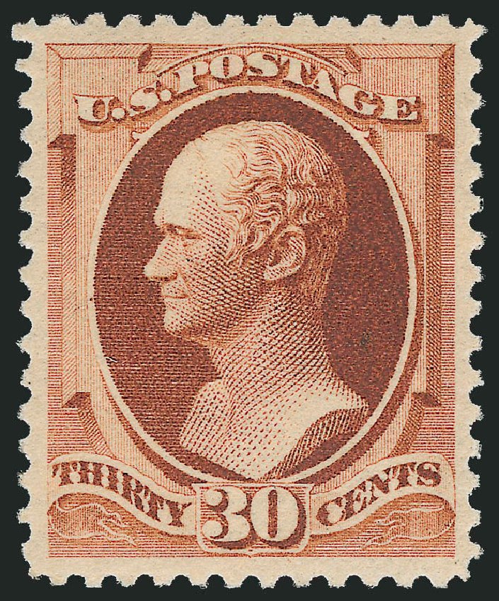 Prices of US Stamp Scott Catalogue # 217 - 30c 1883 Hamilton. Robert Siegel Auction Galleries, Dec 2009, Sale 978, Lot 1056