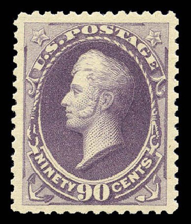 US Stamp Value Scott Catalog #218 - 90c 1883 Perry. Matthew Bennett International, Sep 2010, Sale 332, Lot 2037