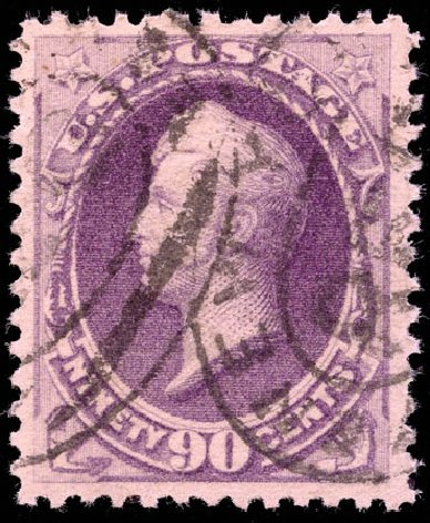 US Stamp Prices Scott Catalog #218 - 1883 90c Perry. Matthew Bennett International, Jun 2008, Sale 328, Lot 718