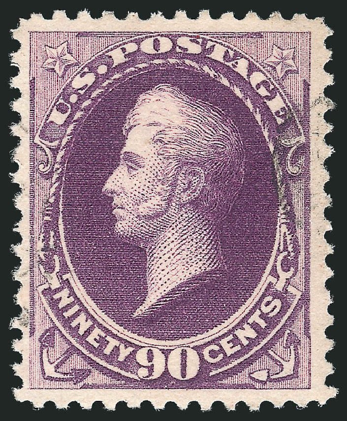 Prices of US Stamps Scott Catalogue 218 - 1883 90c Perry. Robert Siegel Auction Galleries, Oct 2011, Sale 1014, Lot 1448
