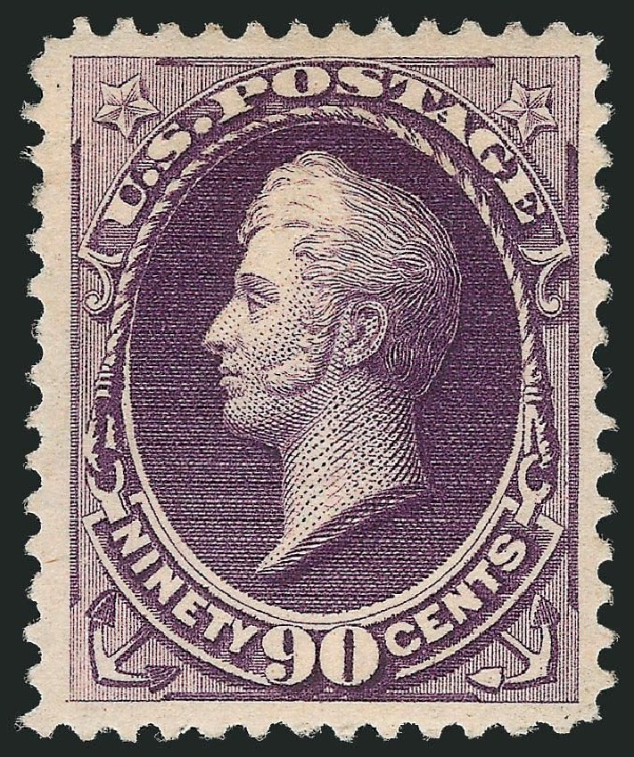 Value of US Stamp Scott #218: 1883 90c Perry. Robert Siegel Auction Galleries, Mar 2013, Sale 1040, Lot 1460