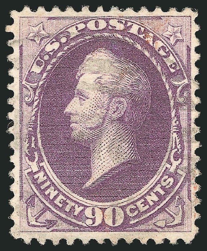 Costs of US Stamp Scott # 218: 1883 90c Perry. Robert Siegel Auction Galleries, Nov 2013, Sale 1061, Lot 3644
